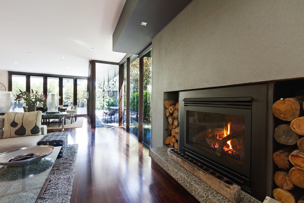 Cosy,Gas,Log,Fire,In,Architect,Designed,Modern,Luxury,Open